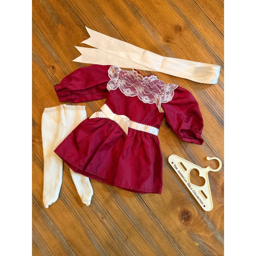 American Girl Vintage Samantha's Surprise Christmas Outfit Pleasant Company 1989